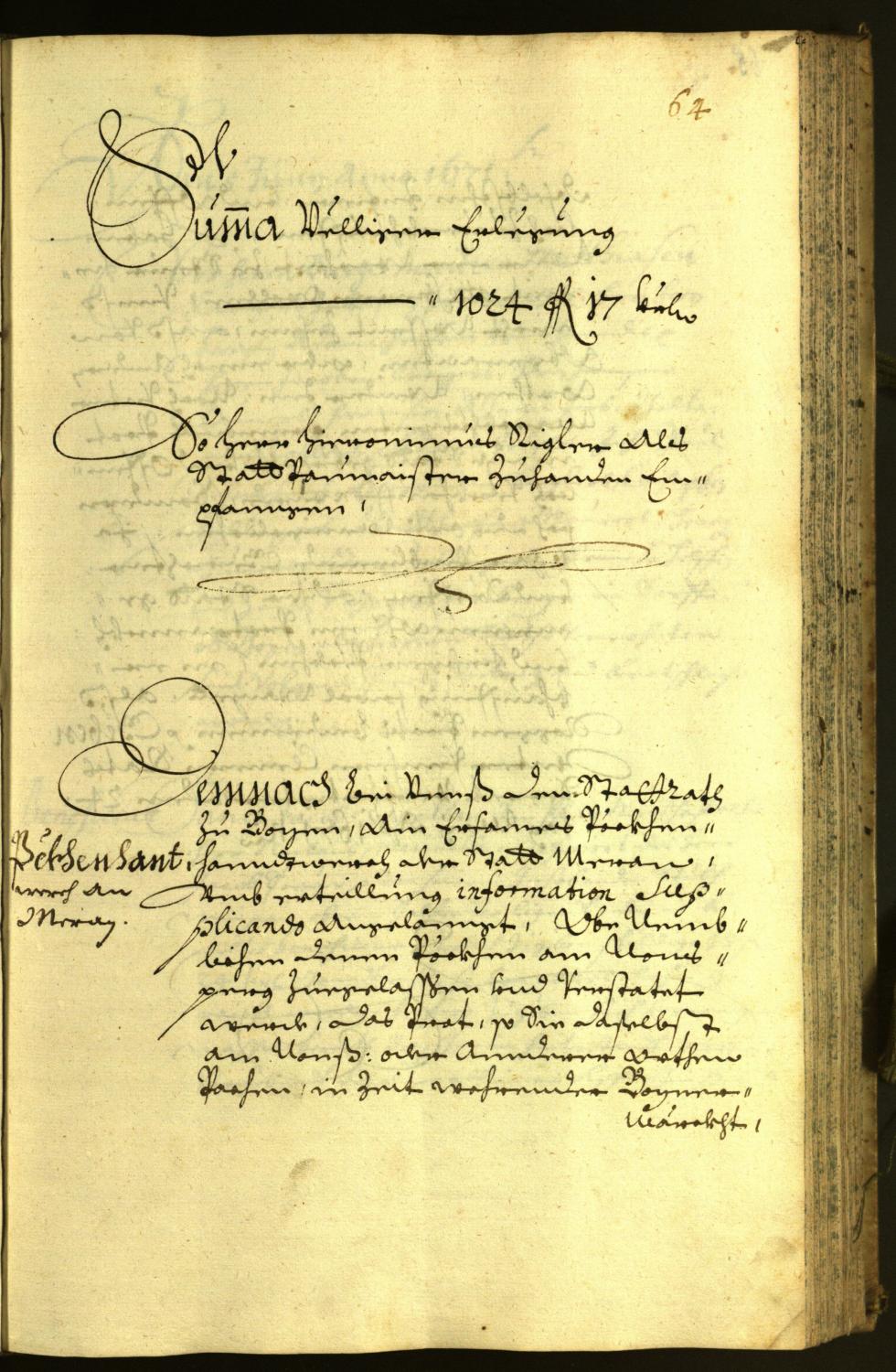 Civic Archives of Bozen-Bolzano - BOhisto Minutes of the council 1671 