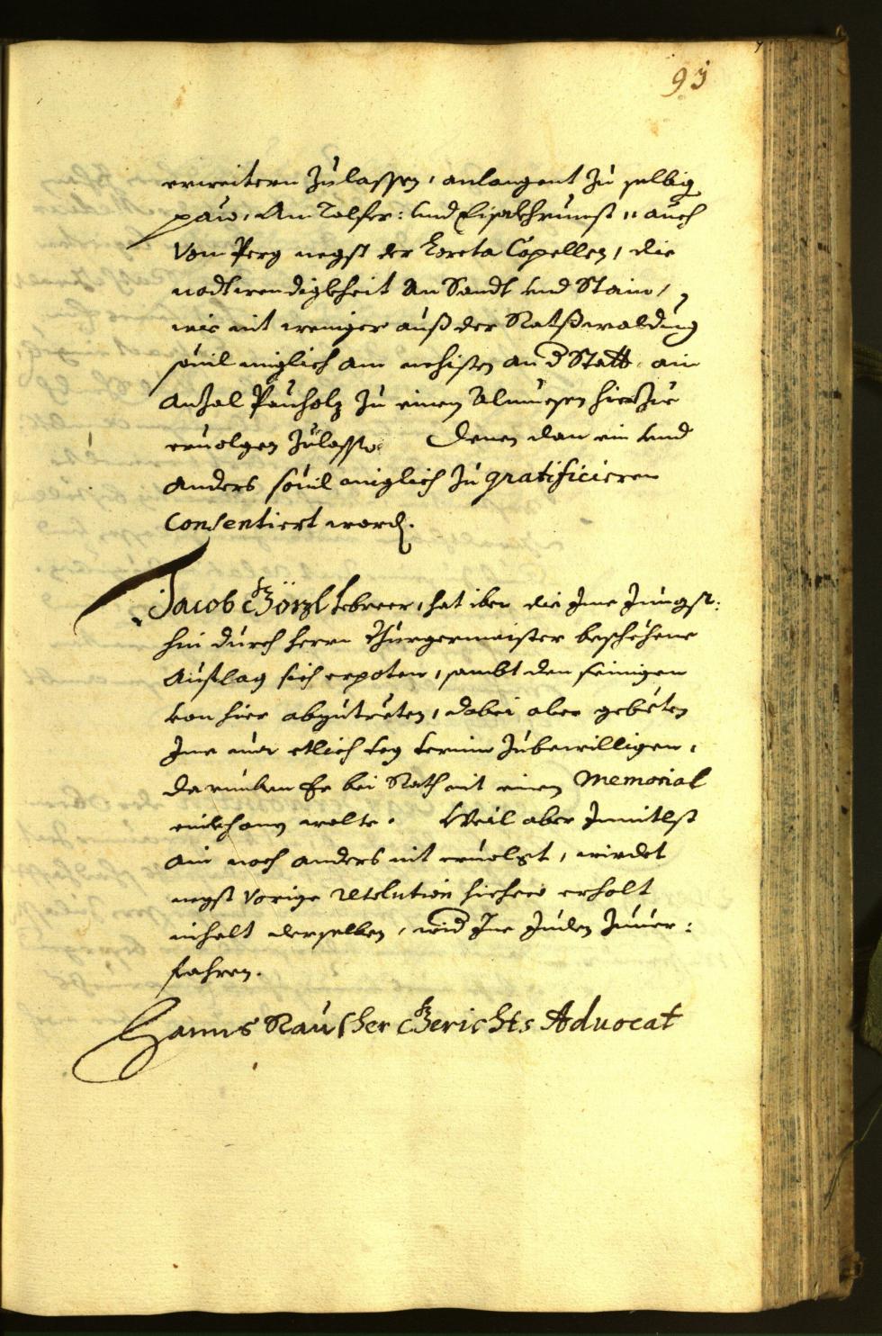 Civic Archives of Bozen-Bolzano - BOhisto Minutes of the council 1671 