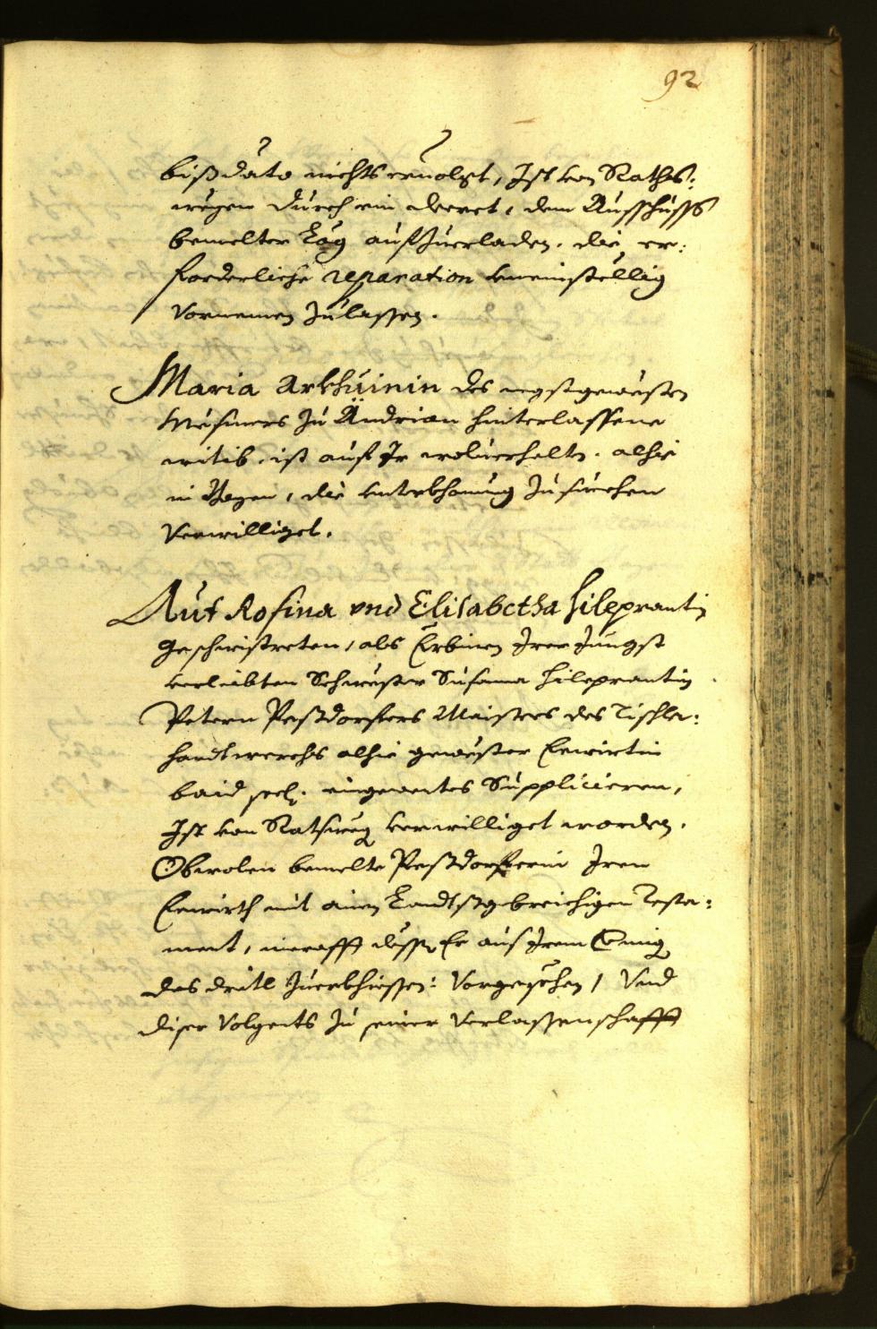 Stadtarchiv Bozen - BOhisto Ratsprotokoll 1671 