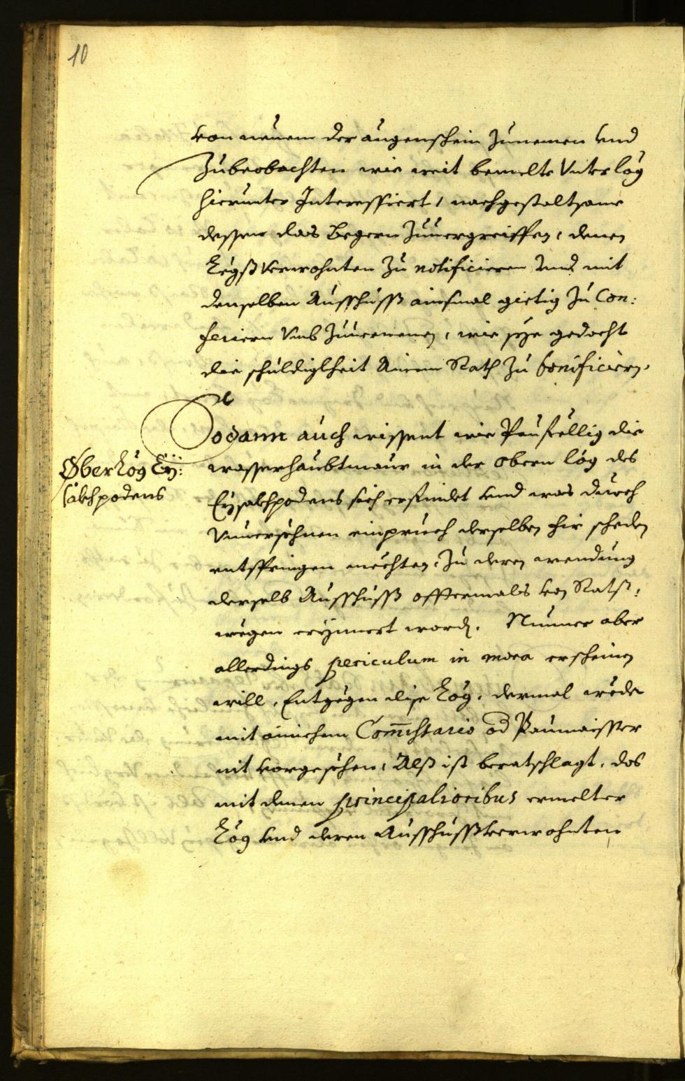 Stadtarchiv Bozen - BOhisto Ratsprotokoll 1671 