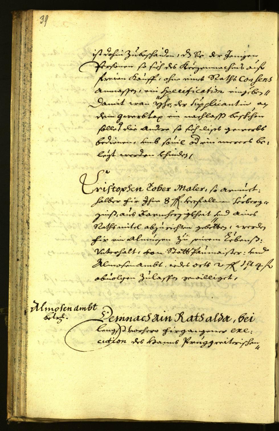 Civic Archives of Bozen-Bolzano - BOhisto Minutes of the council 1671 