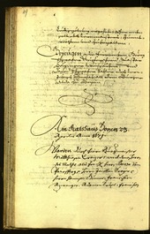 Stadtarchiv Bozen - BOhisto Ratsprotokoll 1671 - 