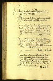 Stadtarchiv Bozen - BOhisto Ratsprotokoll 1671 - 