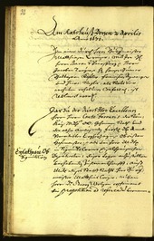 Stadtarchiv Bozen - BOhisto Ratsprotokoll 1671 - 