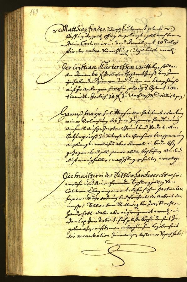 Stadtarchiv Bozen - BOhisto Ratsprotokoll 1672 