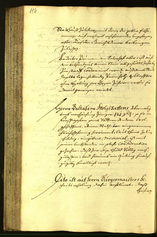 Civic Archives of Bozen-Bolzano - BOhisto Minutes of the council 1672 