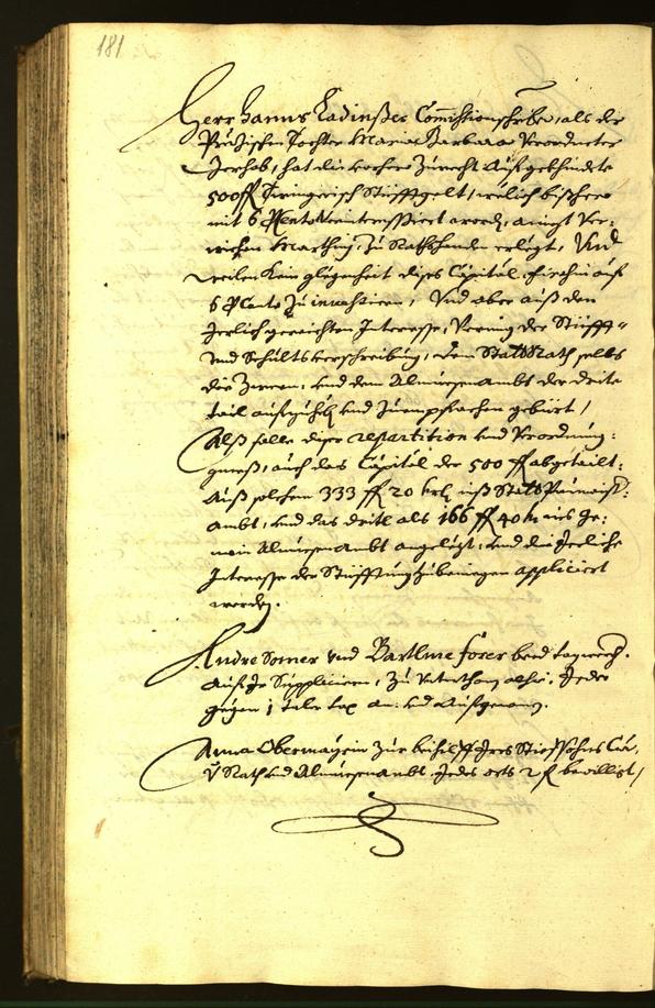 Stadtarchiv Bozen - BOhisto Ratsprotokoll 1672 