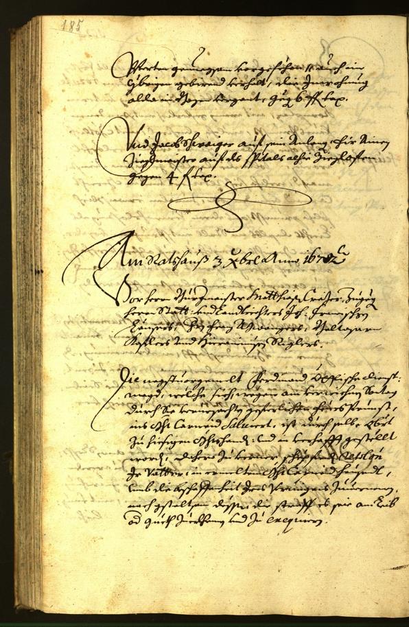 Civic Archives of Bozen-Bolzano - BOhisto Minutes of the council 1672 