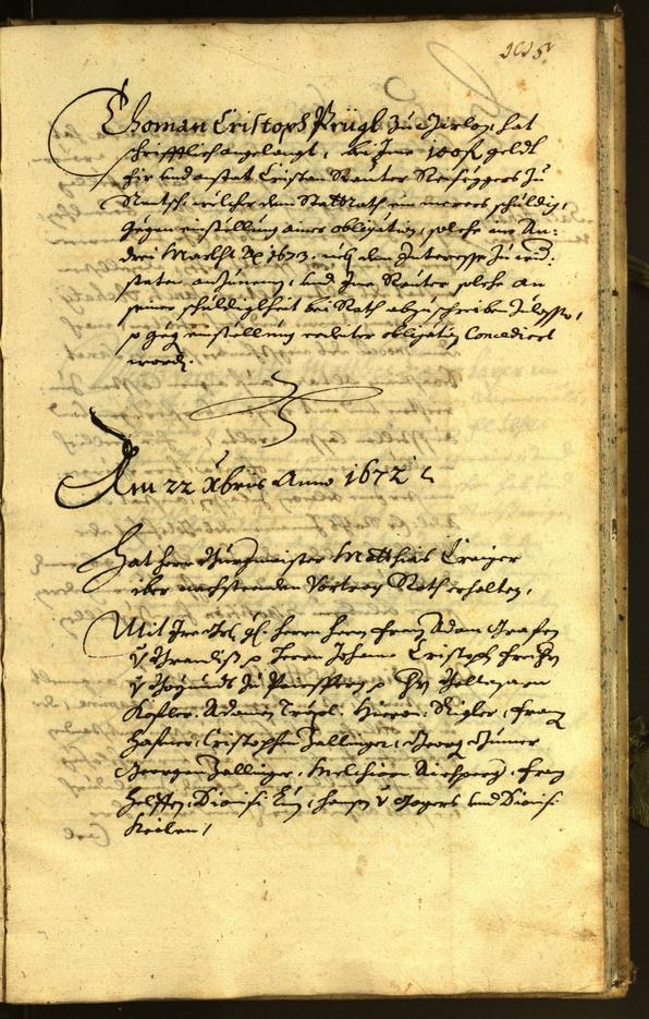 Civic Archives of Bozen-Bolzano - BOhisto Minutes of the council 1672 