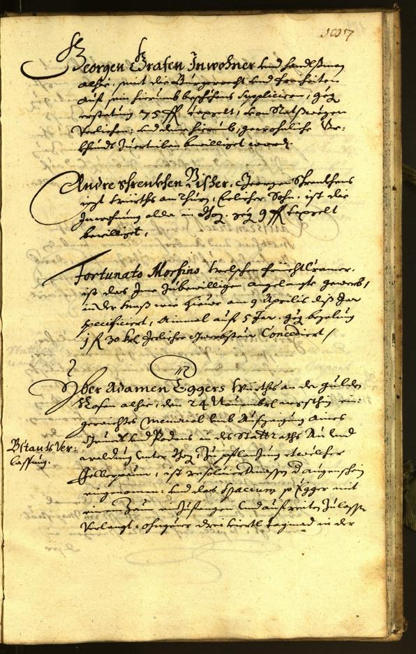 Stadtarchiv Bozen - BOhisto Ratsprotokoll 1672 