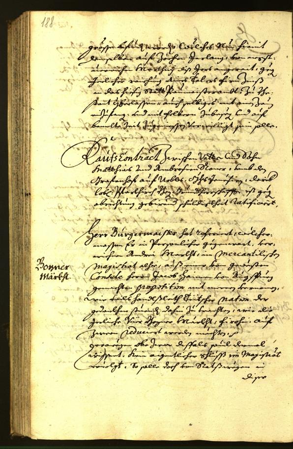 Civic Archives of Bozen-Bolzano - BOhisto Minutes of the council 1672 