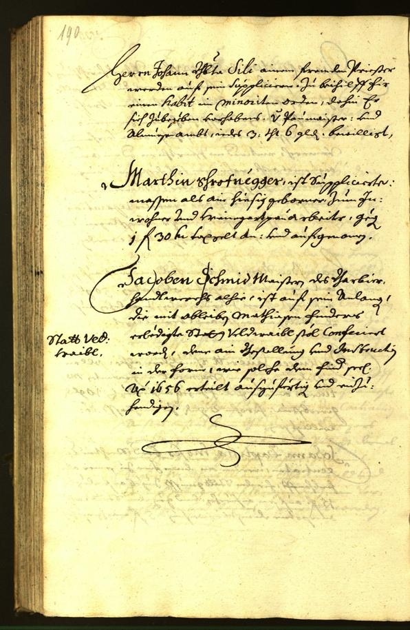 Stadtarchiv Bozen - BOhisto Ratsprotokoll 1672 