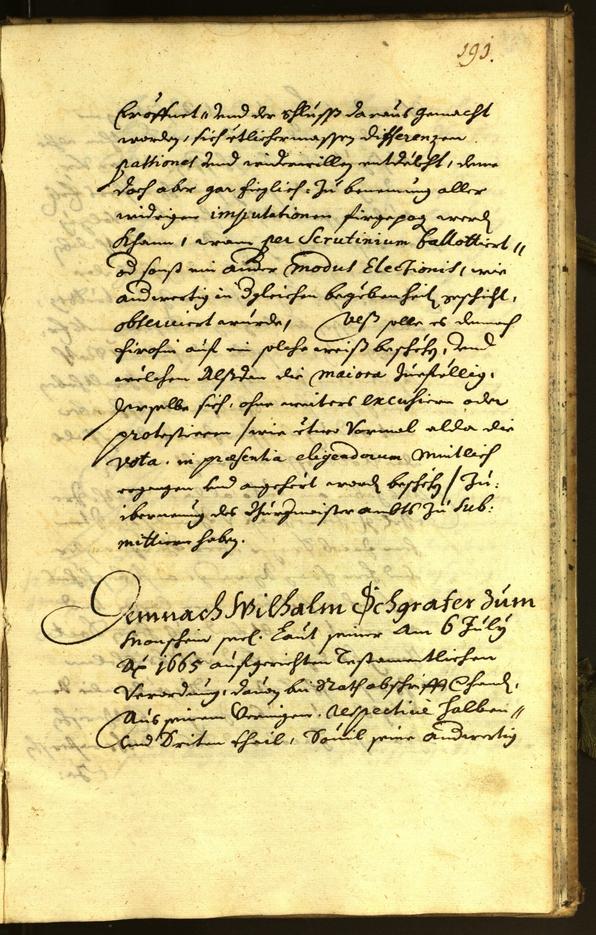 Stadtarchiv Bozen - BOhisto Ratsprotokoll 1672 