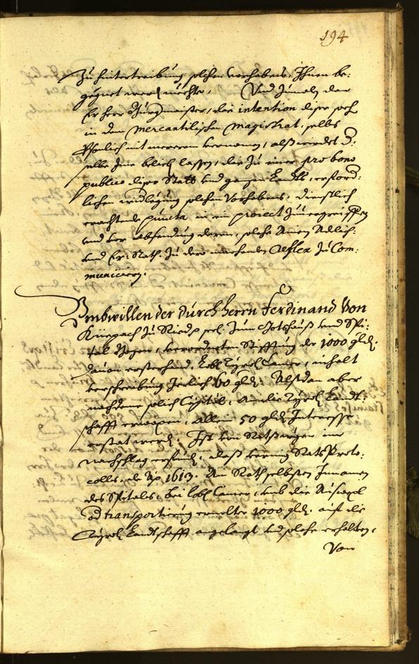 Stadtarchiv Bozen - BOhisto Ratsprotokoll 1672 