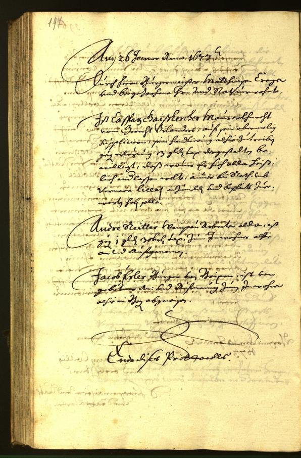 Civic Archives of Bozen-Bolzano - BOhisto Minutes of the council 1672 