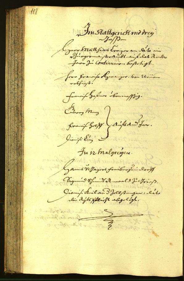 Civic Archives of Bozen-Bolzano - BOhisto Minutes of the council 1672 