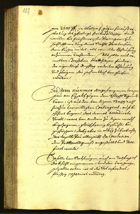 Stadtarchiv Bozen - BOhisto Ratsprotokoll 1672 