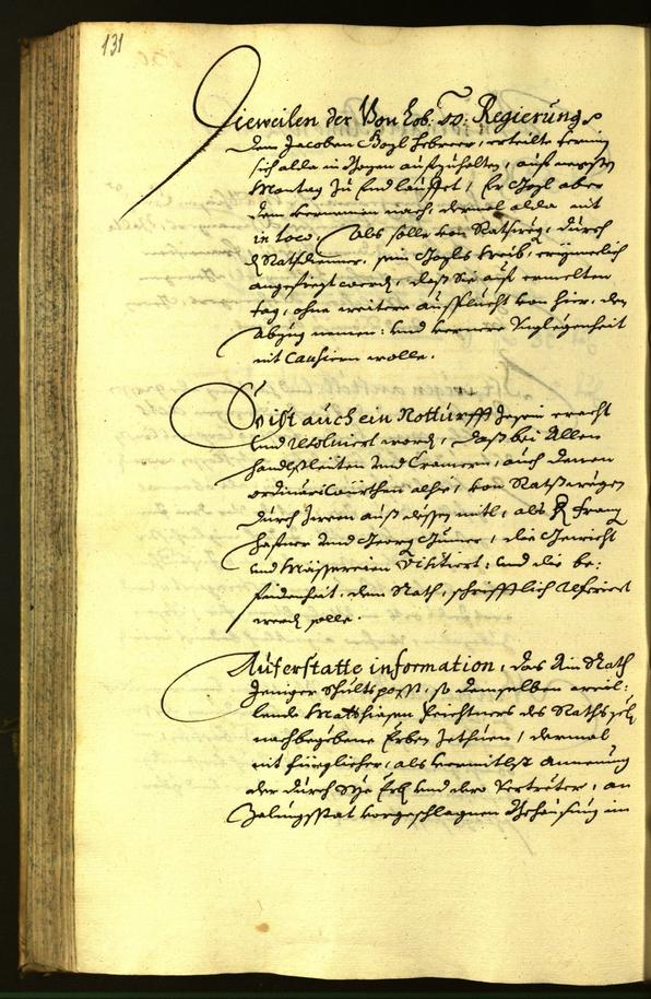 Civic Archives of Bozen-Bolzano - BOhisto Minutes of the council 1672 