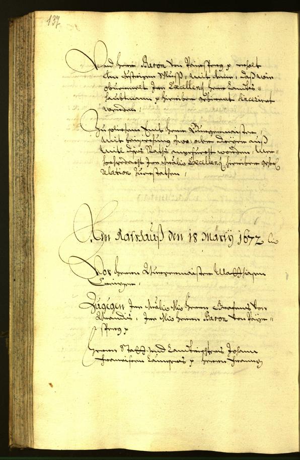 Civic Archives of Bozen-Bolzano - BOhisto Minutes of the council 1672 