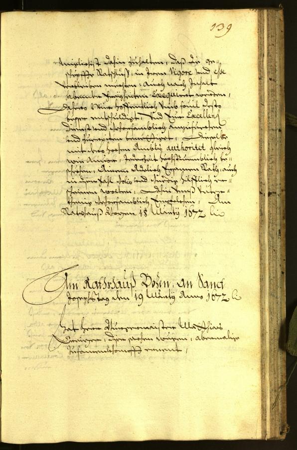 Civic Archives of Bozen-Bolzano - BOhisto Minutes of the council 1672 