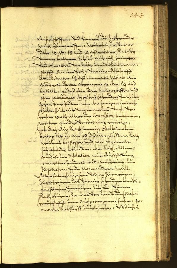 Stadtarchiv Bozen - BOhisto Ratsprotokoll 1672 