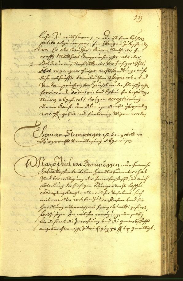 Stadtarchiv Bozen - BOhisto Ratsprotokoll 1672 