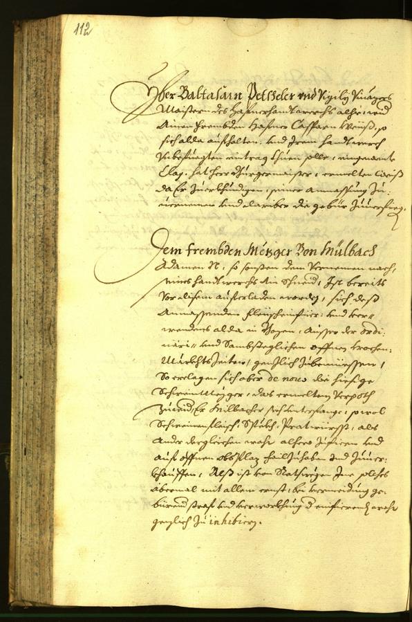 Stadtarchiv Bozen - BOhisto Ratsprotokoll 1672 