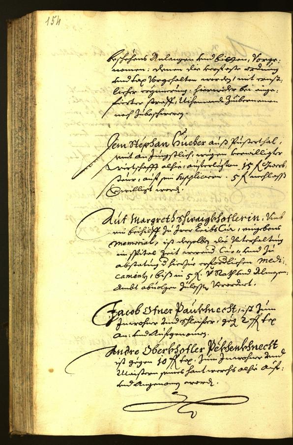 Stadtarchiv Bozen - BOhisto Ratsprotokoll 1672 