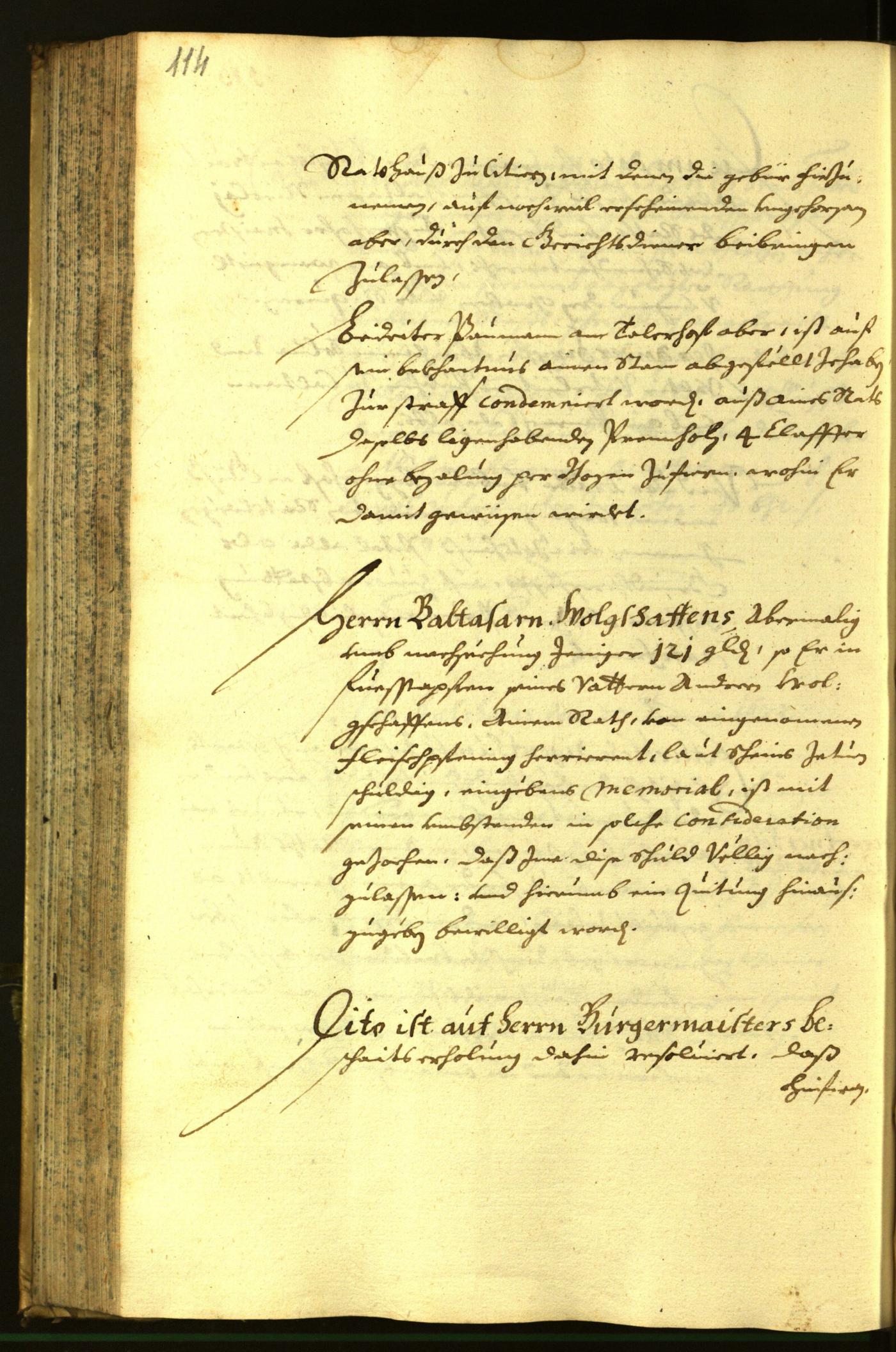 Civic Archives of Bozen-Bolzano - BOhisto Minutes of the council 1672 