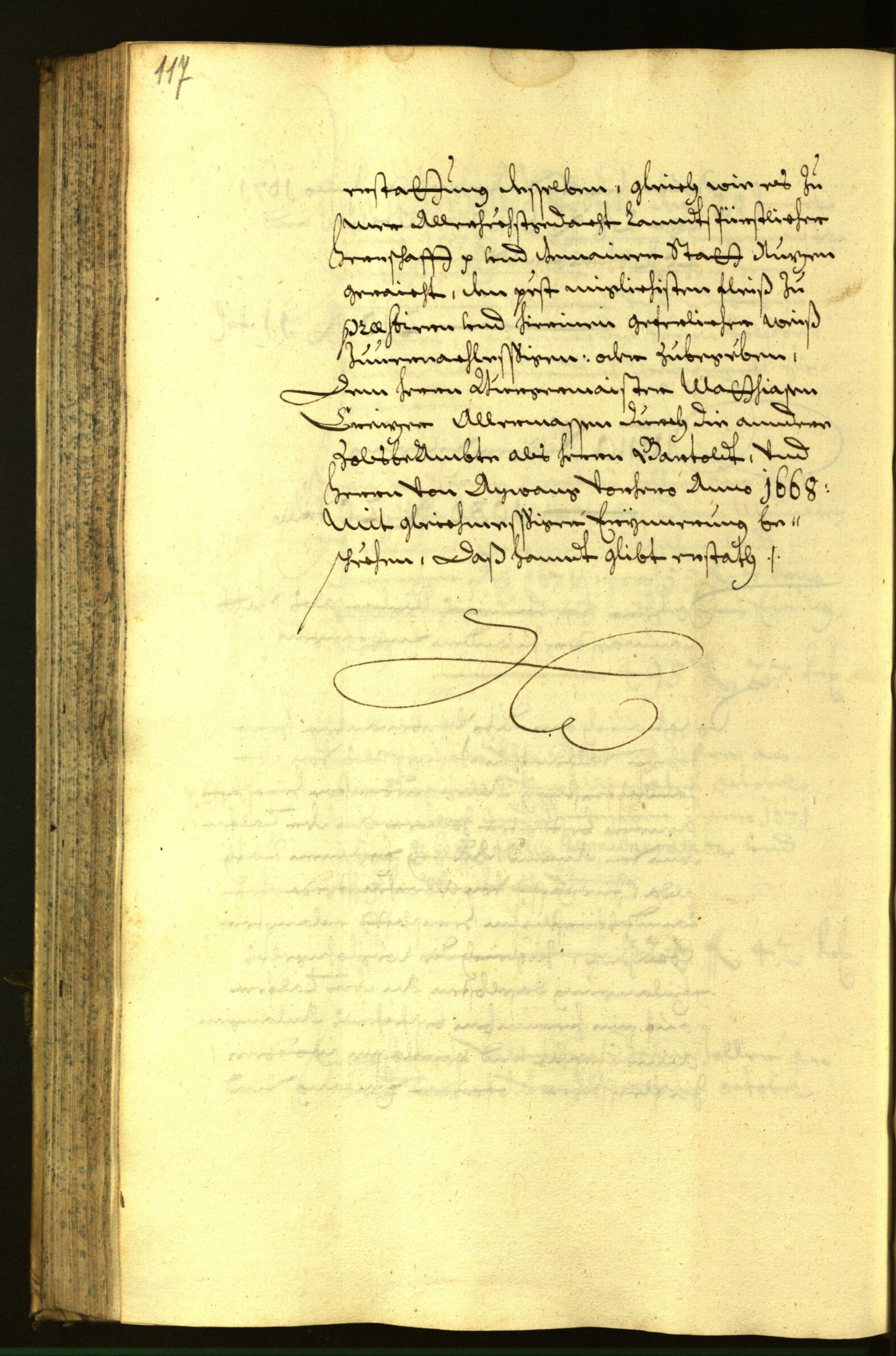 Civic Archives of Bozen-Bolzano - BOhisto Minutes of the council 1672 