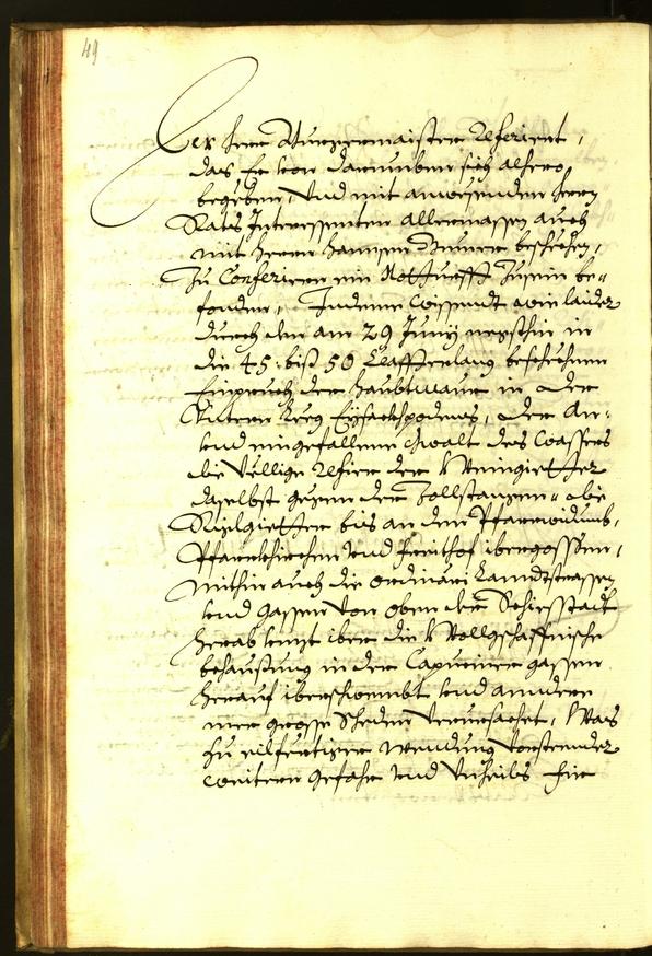 Stadtarchiv Bozen - BOhisto Ratsprotokoll 1673 