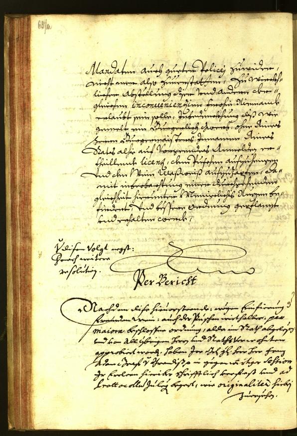 Stadtarchiv Bozen - BOhisto Ratsprotokoll 1673 