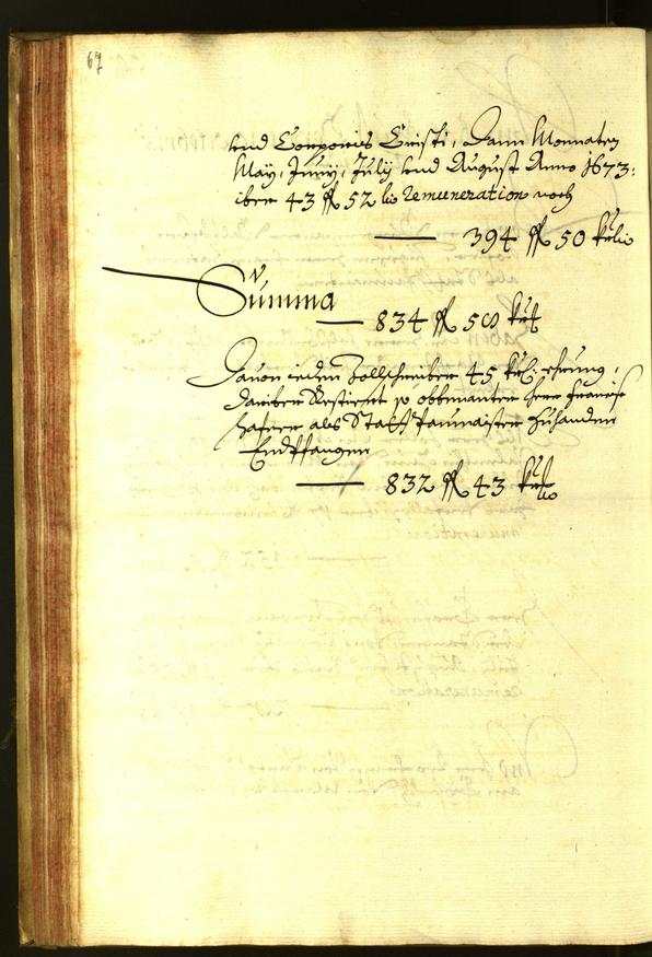 Stadtarchiv Bozen - BOhisto Ratsprotokoll 1673 