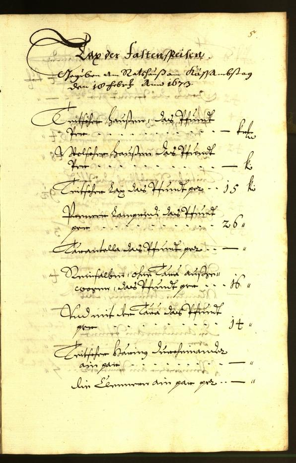 Archivio Storico della Città di Bolzano - BOhisto protocollo consiliare 1673 