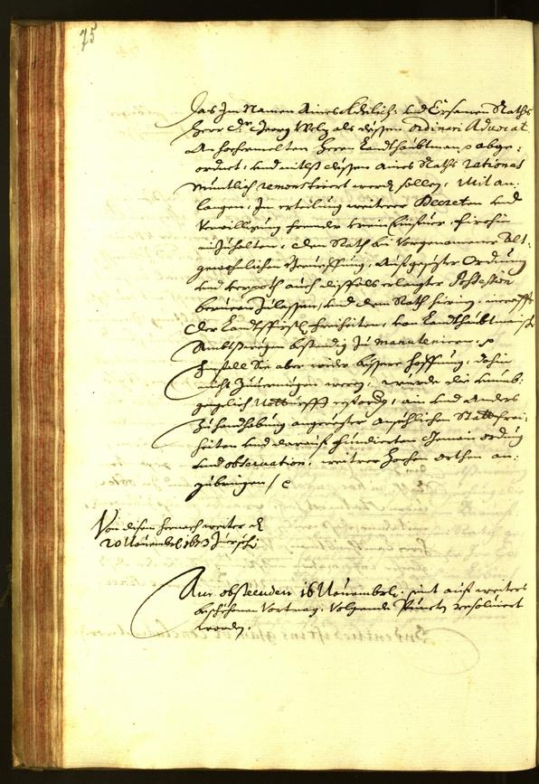 Civic Archives of Bozen-Bolzano - BOhisto Minutes of the council 1673 