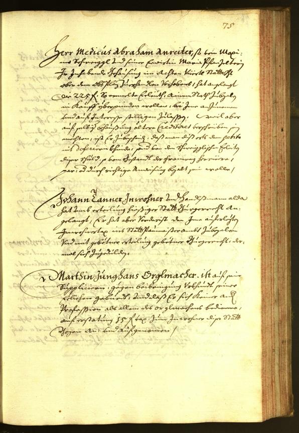 Archivio Storico della Città di Bolzano - BOhisto protocollo consiliare 1673 