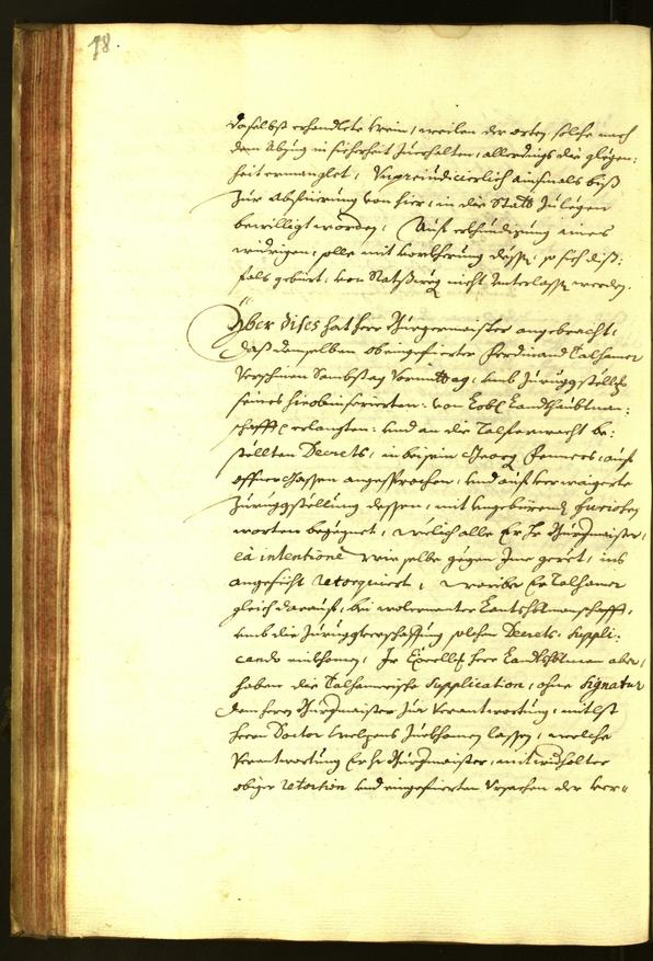 Stadtarchiv Bozen - BOhisto Ratsprotokoll 1673 