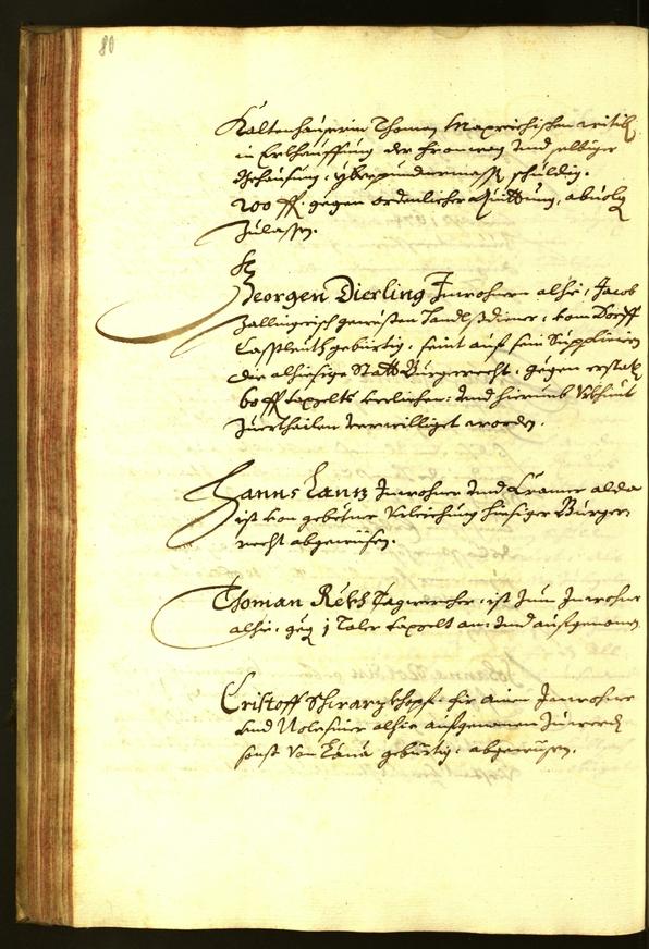 Stadtarchiv Bozen - BOhisto Ratsprotokoll 1673 