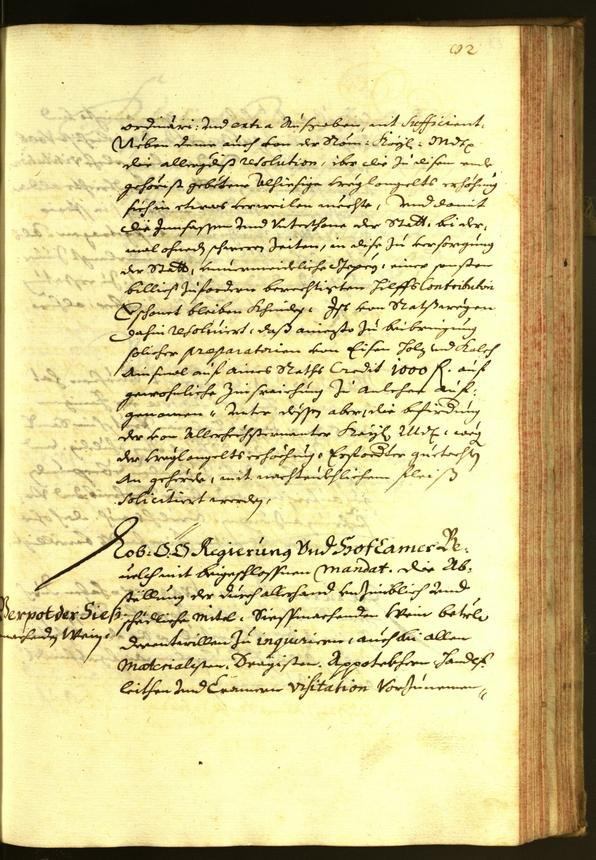 Stadtarchiv Bozen - BOhisto Ratsprotokoll 1673 