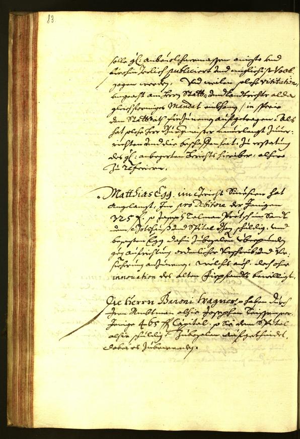 Stadtarchiv Bozen - BOhisto Ratsprotokoll 1673 