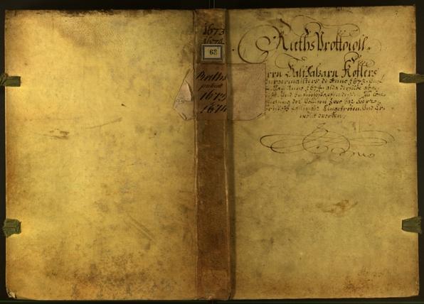 Archivio Storico della Città di Bolzano - BOhisto protocollo consiliare 1673 