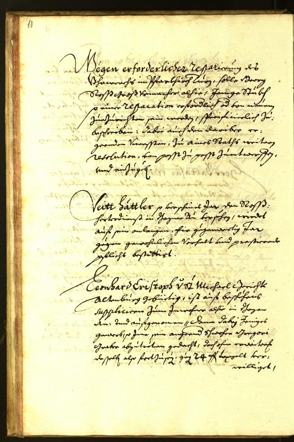 Stadtarchiv Bozen - BOhisto Ratsprotokoll 1673 