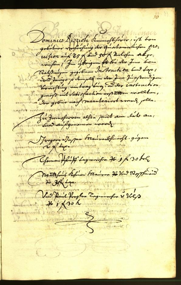 Stadtarchiv Bozen - BOhisto Ratsprotokoll 1673 