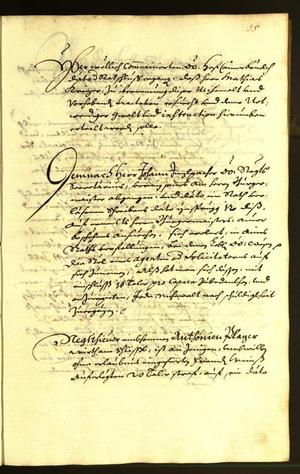 Civic Archives of Bozen-Bolzano - BOhisto Minutes of the council 1673 