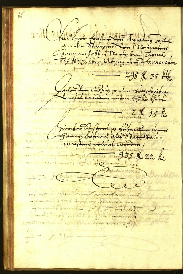 Stadtarchiv Bozen - BOhisto Ratsprotokoll 1673 