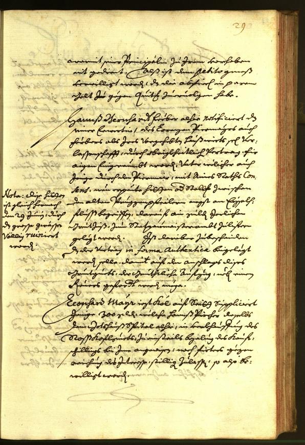 Stadtarchiv Bozen - BOhisto Ratsprotokoll 1673 