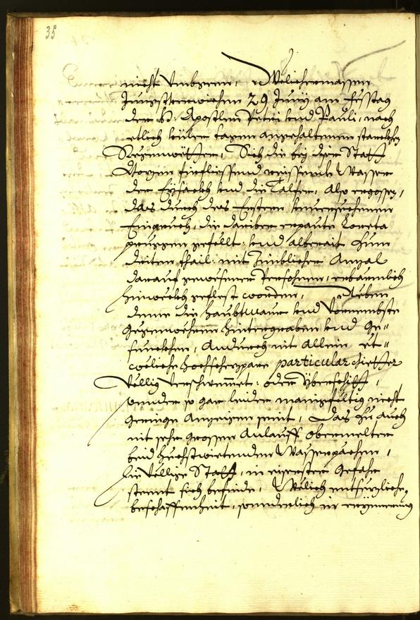 Stadtarchiv Bozen - BOhisto Ratsprotokoll 1673 