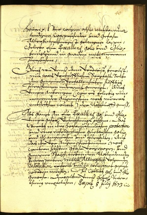 Civic Archives of Bozen-Bolzano - BOhisto Minutes of the council 1673 