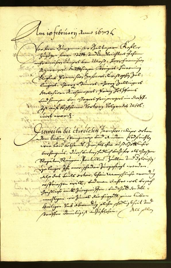 Civic Archives of Bozen-Bolzano - BOhisto Minutes of the council 1673 