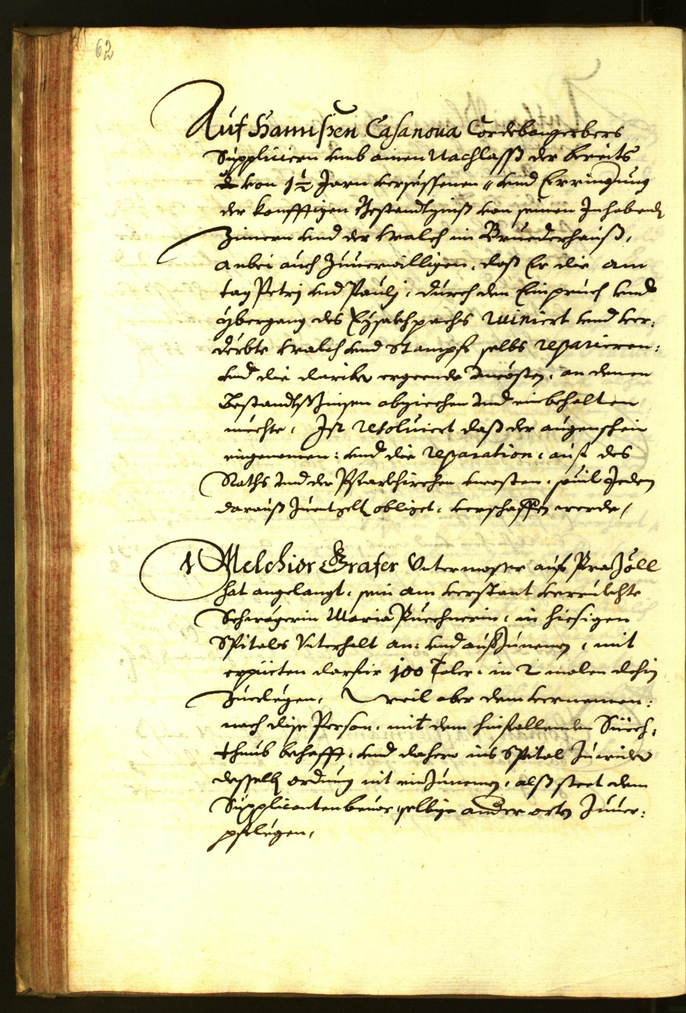 Stadtarchiv Bozen - BOhisto Ratsprotokoll 1673 